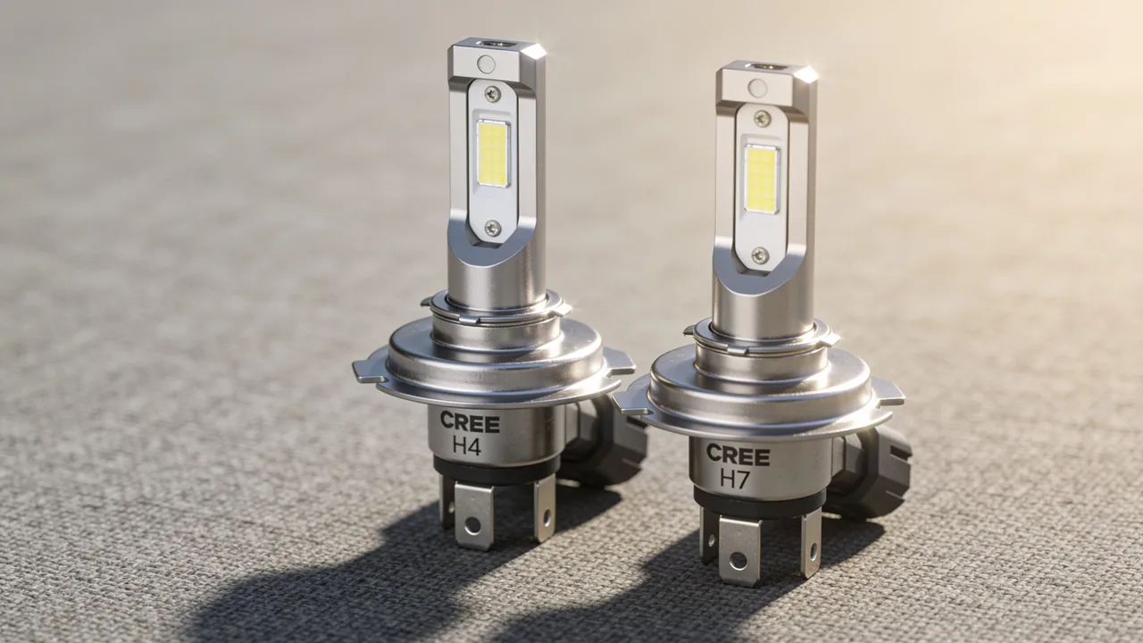 Как маркировка CREE помогает выбрать LED-лампы H4 и H7