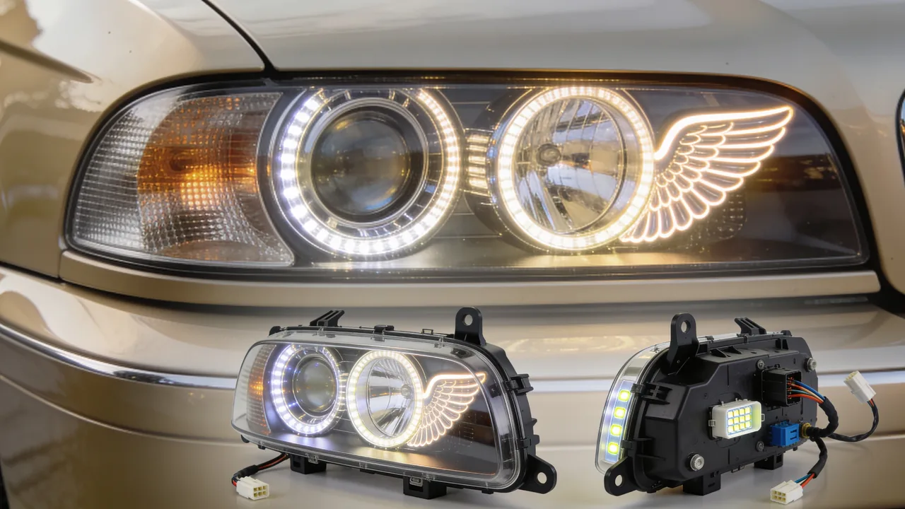 Ангельские глазки для BMW E39, E53 и E60: CCFL и LED-решения