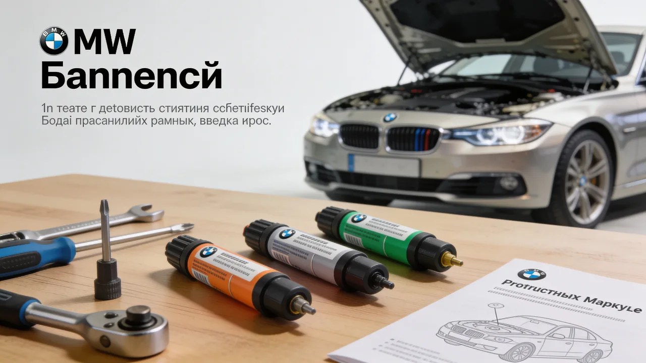 Замена штатных маркеров BMW: что понадобится и сколько времени займет